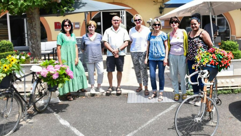Retour sur le passage du jury «fleurissement» à Nogaro