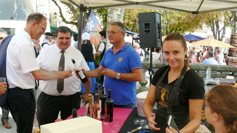 Samedi 12 août c'est la foire aux vins et eaux-de-vie gersois