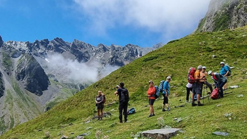 La Marmotte Gersoise au Lac du Lavedan