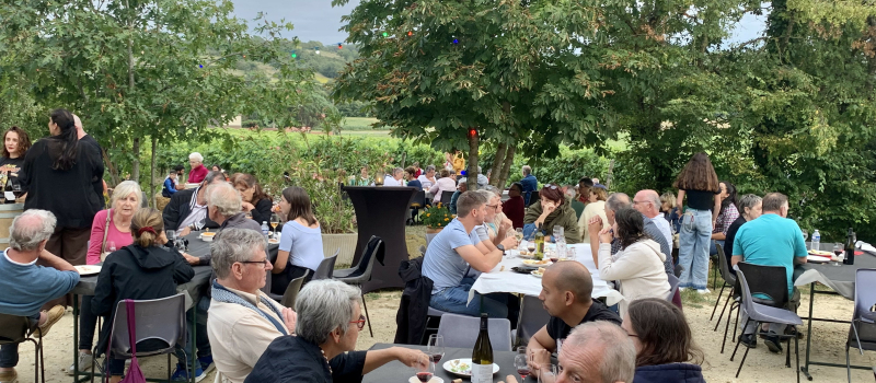 Une soirée-concert réussie au Domaine du Broca !