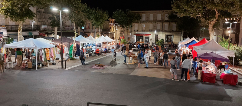 Dernier marché de nuit de la saison estivale mercredi !