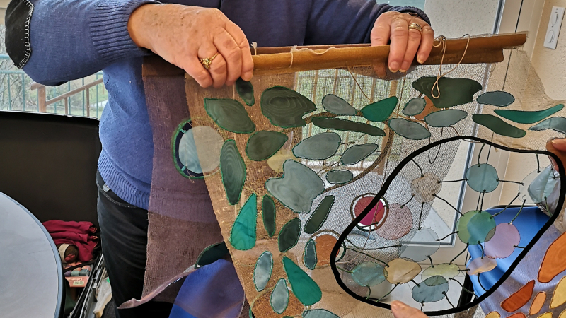 Exposition de Patchworks  contemporains  et démonstrations