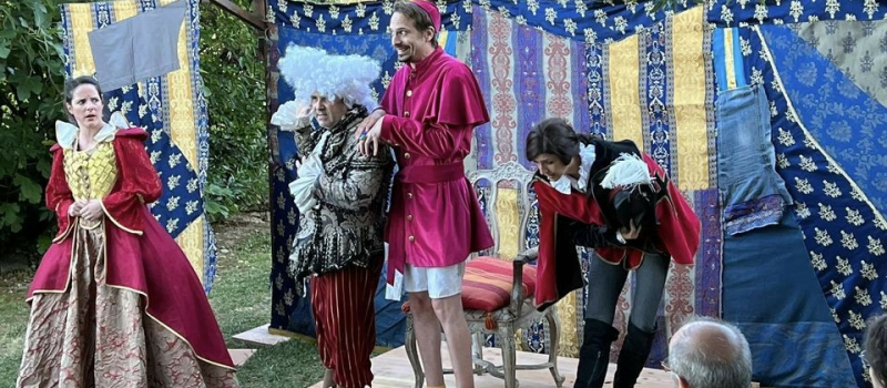 La troupe belge "Magic Land Théâtre" dans le Gers