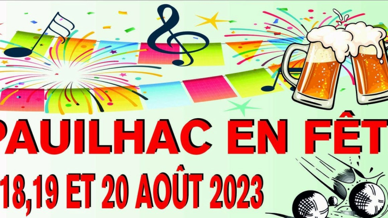 C'est la fête ce week-end à Pauilhac
