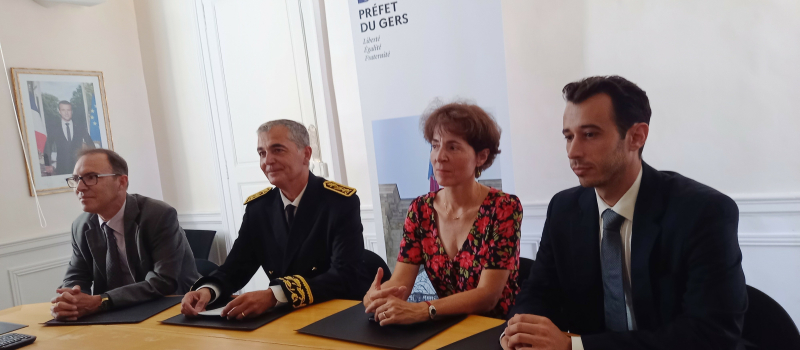 Le nouveau préfet du Gers, Laurent Carrié, a pris ses fonctions