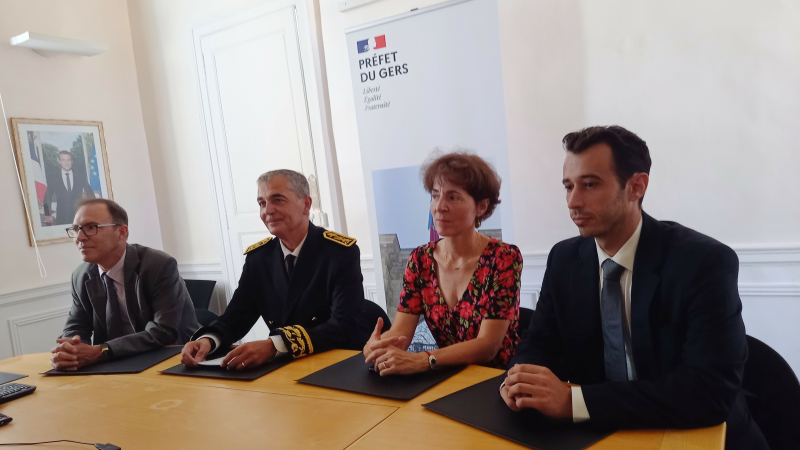 Le nouveau préfet du Gers, Laurent Carrié, a pris ses fonctions