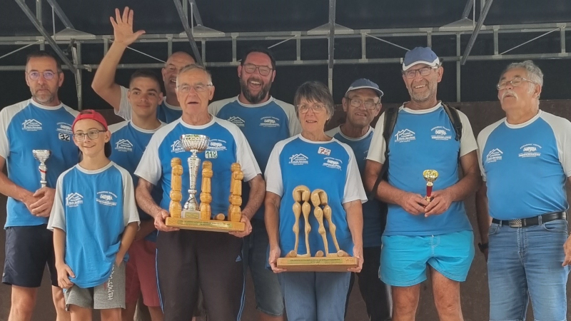 Trois champions de plus