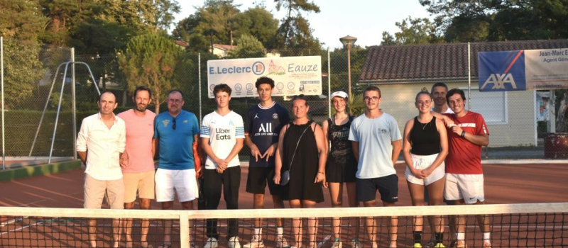 Un tournoi réussi au club de tennis
