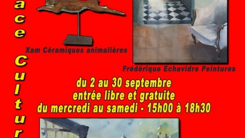 Exposition à l’Espace culturel