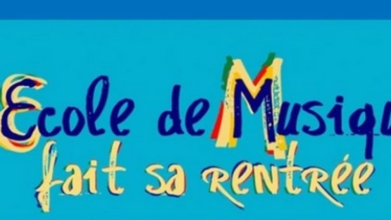 Inscriptions École de Musique de Pavie