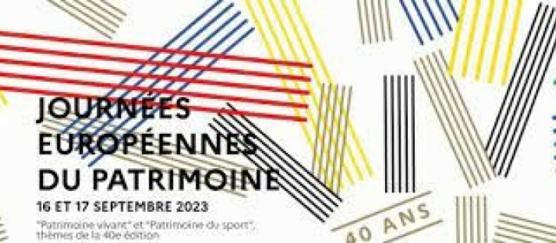 journée européennes du patrimoine