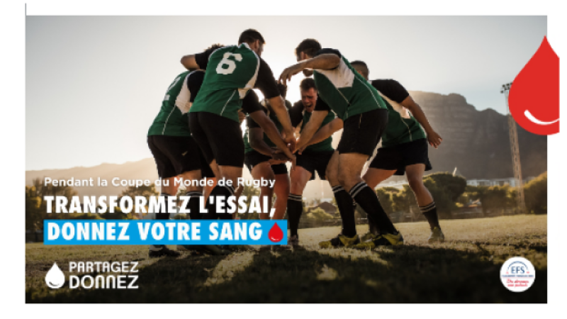 Don du sang : venez transformer l'essai le le 8 septembre !