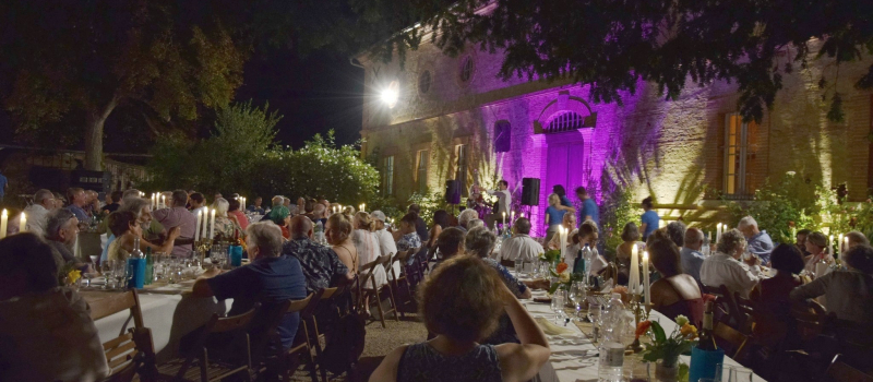 Repas Concert au  château du Calaoué