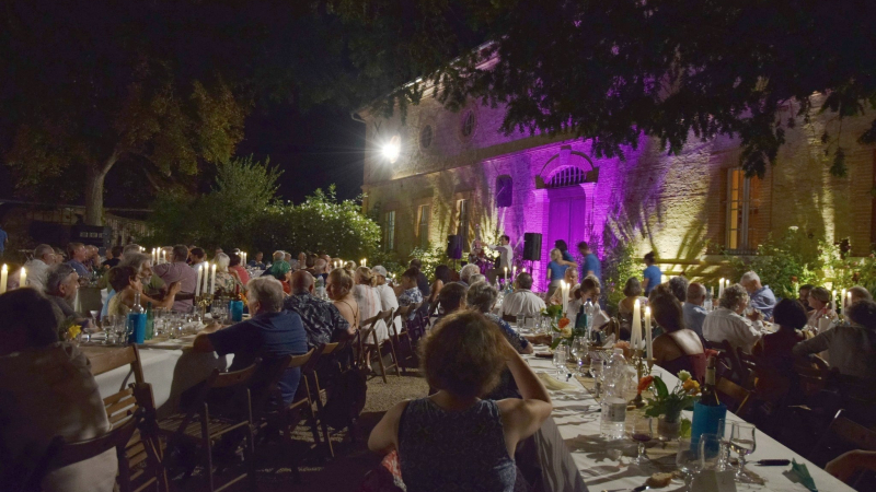 Repas Concert au  château du Calaoué