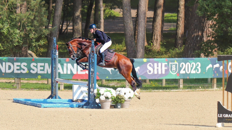 Une Gersoise de Bouzon-Gellenave en championnat hippique national
