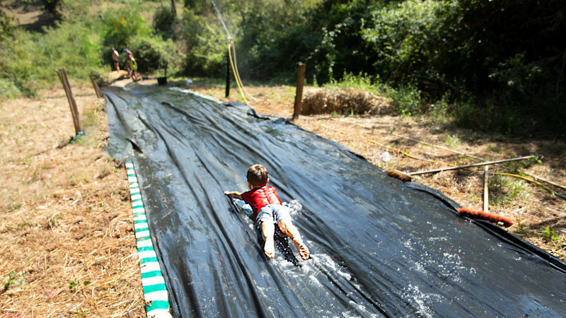 À la manière des Aventuriers de Koh Lanta à Sorbets