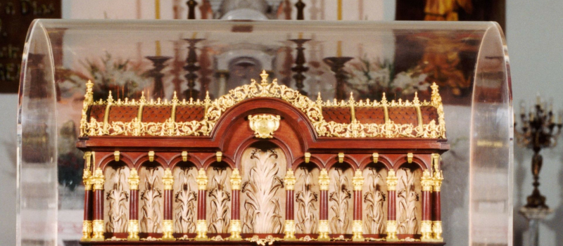 Sainte Thérèse de Lisieux en visite à l'église de  Vic-Fezensac