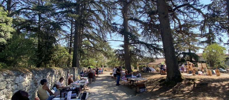 Vide-grenier culturel et marché d'art à Rozès ce dimanche !
