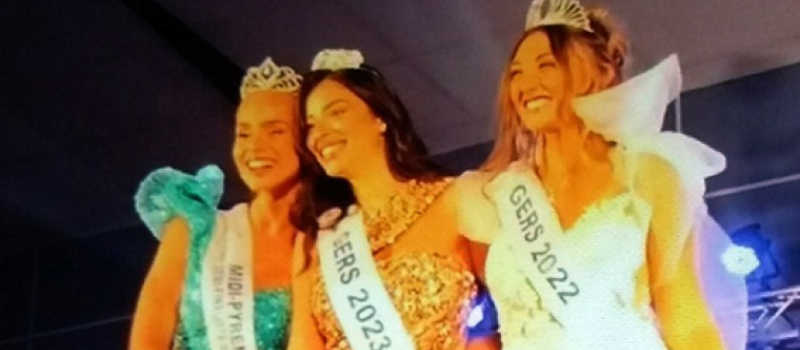 Miss Gers couronnée Miss Midi Pyrenées