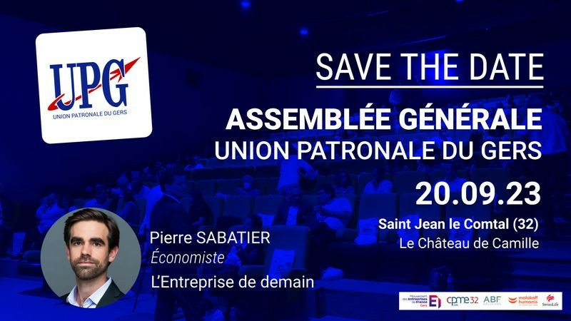 L'Union Patronale du Gers annonce son Assemblée Générale Publique et une Conférence Économique de renom au Château de Camille.