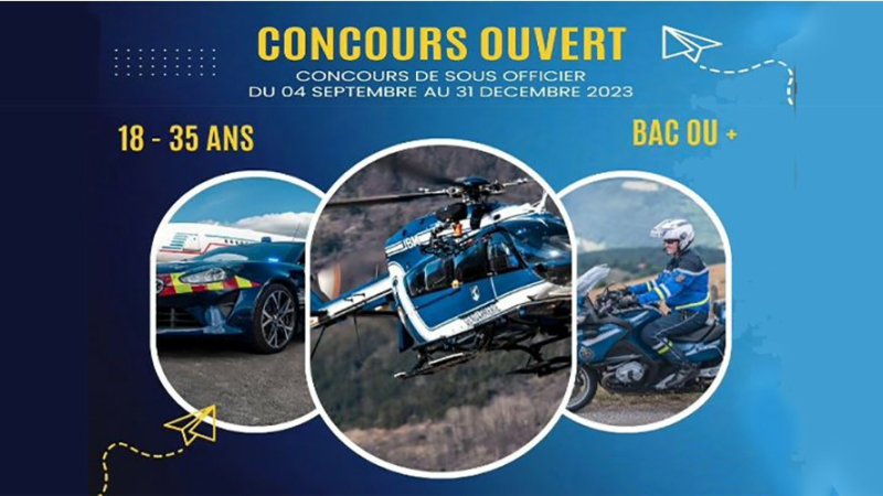 Devenir sous-officier de gendarmerie