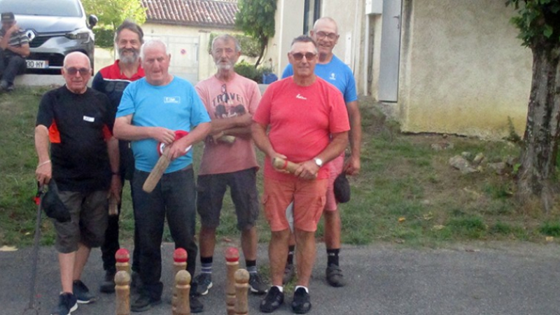 Quilles - les concours du week-end