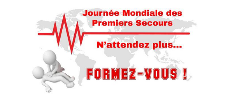 Samedi 9 septembre, journée mondiale des premiers secours