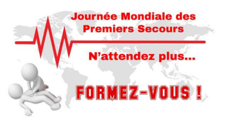 Samedi 9 septembre, journée mondiale des premiers secours