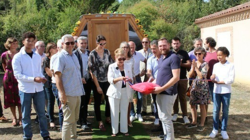 la Bulle de miel  est officiellement inaugurée