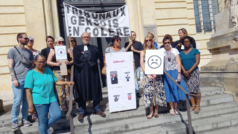 Les greffiers toujours mobilisés sur les conditions de travail et leurs rémunérations