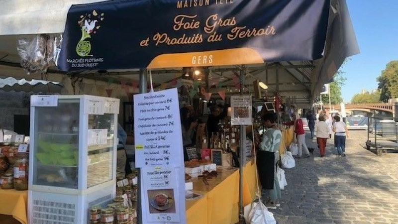 Évènement : les marchés flottants du Sud-Ouest s’installent à Paris pour 3 jours de fête