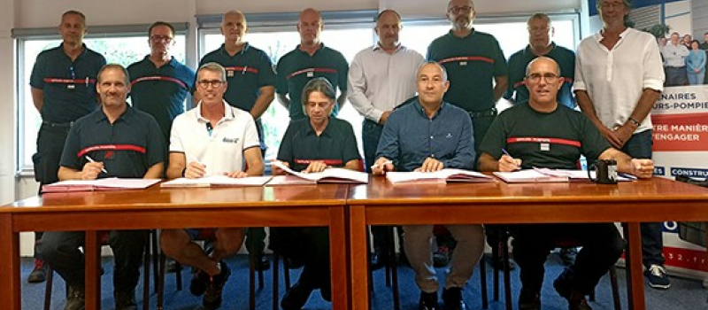 La Coop Val d'Adour s'engage aux cotés des sapeurs pompiers volontaire