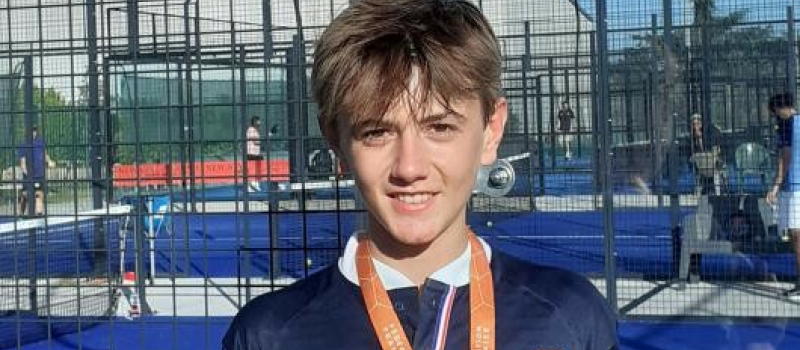 Samuel  Expert est champion de France de Padel