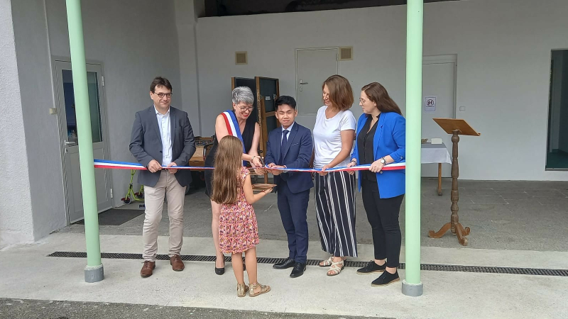 Le restaurant scolaire a été inauguré