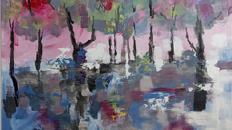 Vernissage de l'exposition de Véronique Lançon
