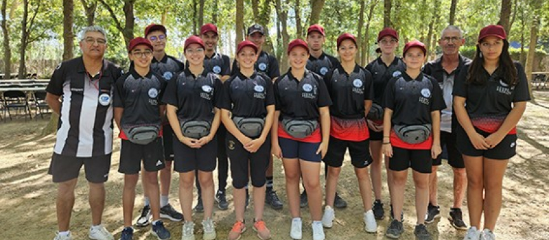 Futurs arbitres de pétanque