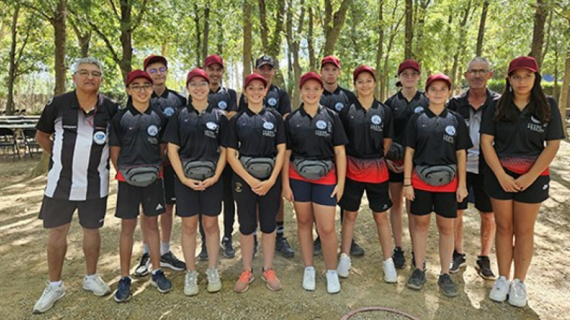 Futurs arbitres de pétanque