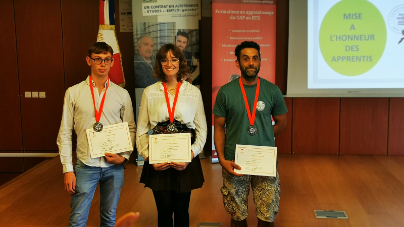 Prix des apprentis de la Société des Membres de la Légion d'Honneur du Gers, 2e édition !