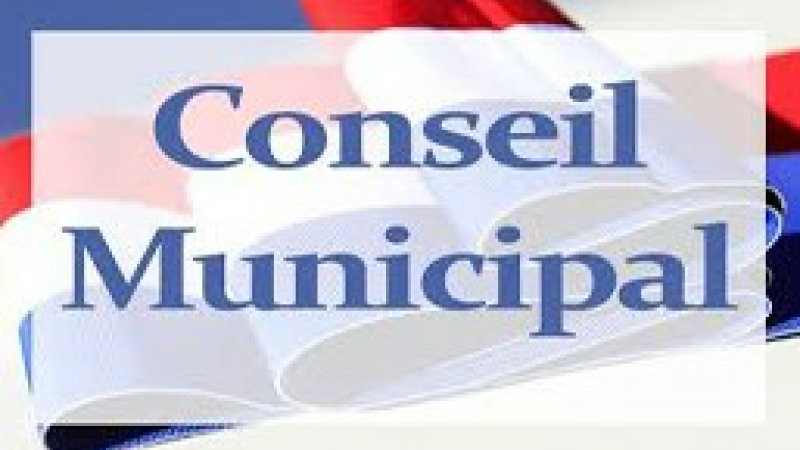 Réunion du conseil municipal
