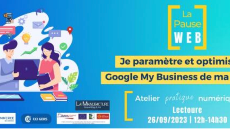 L’atelier numérique Google My Business dans les locaux de La Manufacture Coworking & Art