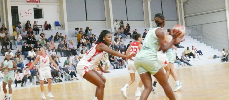 Les Gimontoises ont fait douter Villeurbanne durant 25 minutes