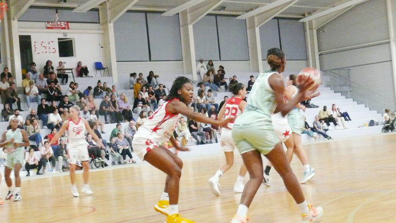 Les Gimontoises ont fait douter Villeurbanne durant 25 minutes