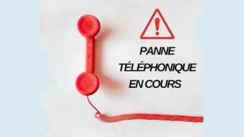 Panne telephonique sur certains réseaux  privilégiez le 112 au 15 pour l'appel de secours