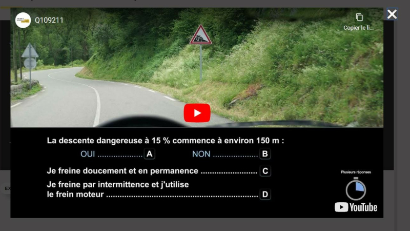 De nouvelles questions pour passer le code de la route