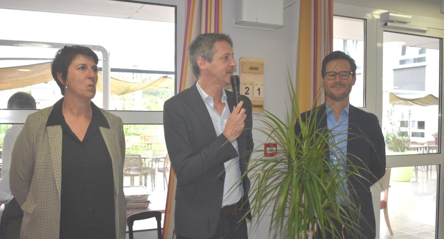 Isabelle Tintané, David Roques et Mathieu Prémel