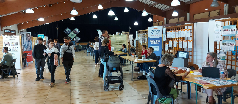 Rendez-vous au forum de l'emploi mardi prochain !