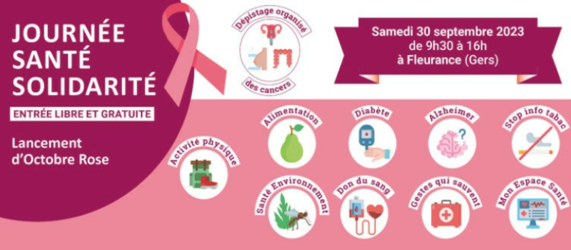 Santé : une journée de dépistages contre les cancers au Centre Territorial de Santé de Fleurance