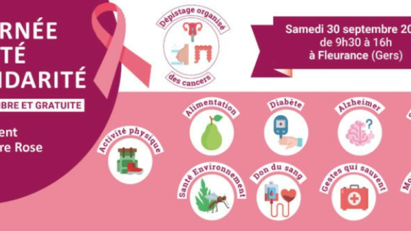 Santé : une journée de dépistages contre les cancers au Centre Territorial de Santé de Fleurance