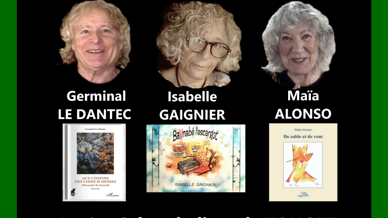 Parmi les auteurs à rencontrer au Salon du livre de Touget ce dimanche 8 octobre