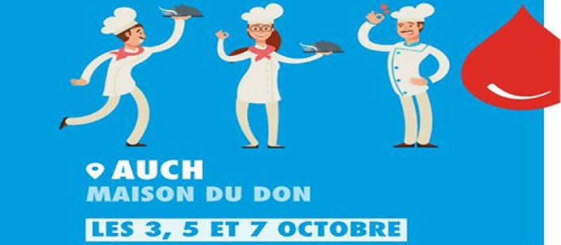 L’EFS Occitanie fête la gastronomie en octobre pour sensibiliser  au don de sang et de plasma